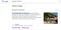 Screenshot Manupulation Suchmachine Google durch Wikipedia